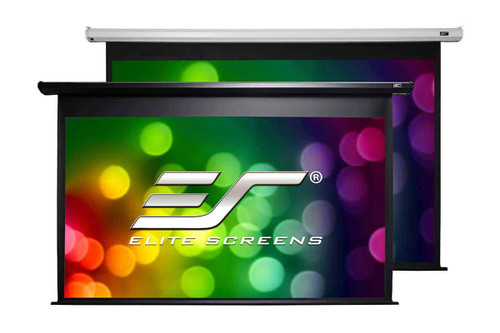 Elite Screens Vmax 3, 150In Diag. 16:9, 24In Diag. Dropelectric Drop Down Hd Projection Projector Screen - VMAX150UWH3-E24