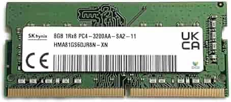 Hynix 8GB DDR4-3200 UNBUFFERED MEMORY - HMA81GS6DJR8N-XN