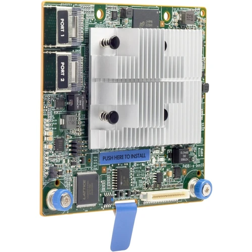 HPE Smart Array P408i-a SR Gen10 Controller - 12Gb/s SAS, Serial ATA/600 - PCI Express 3.0 x8 - Plug-in Module - RAID Supported - 0, 1, 5, 6, 10, 50, 60, 1 ADM, 10 ADM RAID Level - 2 - 8 SAS Port(s) Internal - Linux - 804331-B21