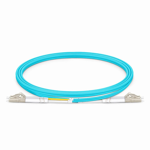 Enet Lc To Lc Corning Ultra Bend Om4 50/125 Duplex Mmfcable 3Ft Aqua - Ncnr: Non-Cancelable And Non-Returnable - ECM-LC2-OM4-CU-3F-ENC