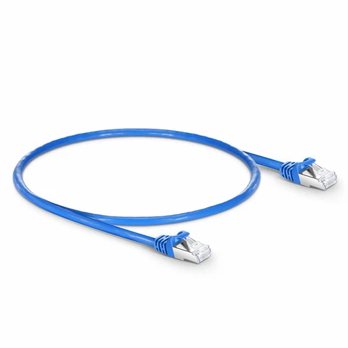 Enet Cat6 Ultra Slim 28Awg Clear Snagless Molded Boot Utp Rj45 Patch Cord 150Ft Blue - Ncnr: Non-Cancelable And Non-Returnable - ECM-C6-BL-SCB-150-ENC