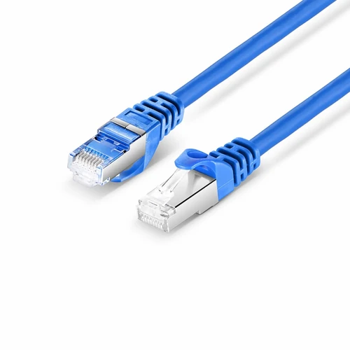 Enet Cat6 Ultra Slim 28Awg Clear Snagless Molded Boot Utp Rj45 Patch Cord 150Ft Blue - Ncnr: Non-Cancelable And Non-Returnable - ECM-C6-BL-SCB-150-ENC