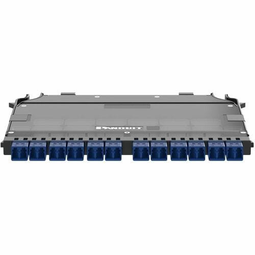 Panduit Hd Flex 4-To-1 Breakout Cassette - Os2 Hd Flex 4-To-1 Conversion,(3)8F Mpo To(12)Duplex Lc,Universal - FHC39N-24H-10U