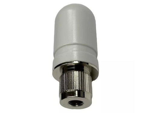 Acceltex 2.4/5 GHz 2/3 dBi White Indoor Articulating Rubber Duck Antenna w/RPSMA - ID90RD245231RPSW
