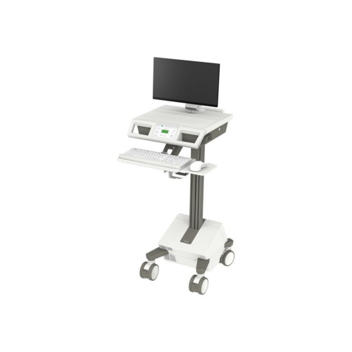 Ergotron Mosaic cart - for LCD display / keyboard / mouse / CPU - AC power, US/CA/MX - TAA Compliant