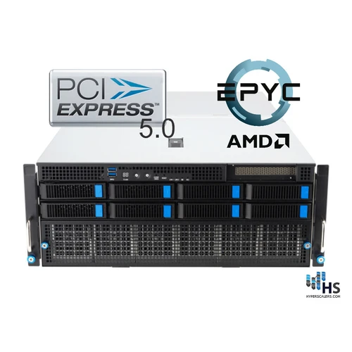 ASUS ESC8000A-E12P H200/RTX PRO 6000 Blackwell 4U Rack Server - AHG1