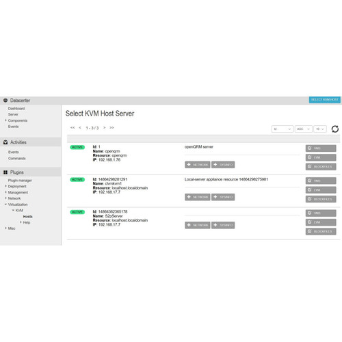 HSSL OpenQRM Cloud Management Appliance