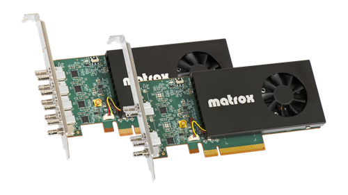 Matrox Multi-Channel Reconfigurable Low-Profile SDI I/O Card - DSX LE5 LP 12G