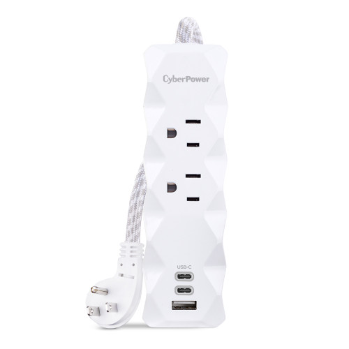 CyberPower P203UCW Surge Protector 1625 W
