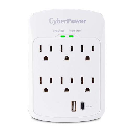 CyberPower P6WUC15 Surge Protector 1875 W