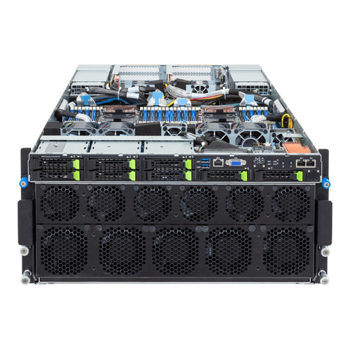 Gigabyte HPC/AI Server - 5th/4th Gen Intel Xeon Scalable - 5U DP NVIDIA HGX H200 8-GPU - G593-SD1- AAX3