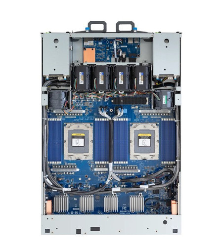 Gigabyte HPC/AI Server - AMD EPYC 9005/9004 - 5U DP NVIDIA HGX H100 8-GPU 4-Root Port DLC - G593-ZD2-LAX1