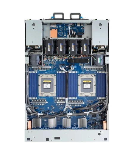 Gigabyte HPC/AI Server - AMD EPYC 9005/9004 - 5U DP NVIDIA HGX H100 8-GPU 4-Root Port - G593-ZD2-AAX1