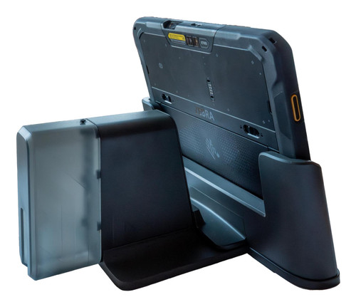 Zebra ET6X Connect Cradle, allows to connect a tablet to an external monitor and multiple peripherals (HDMI, Ethernet, 3.5mm and 4xUSB-A)