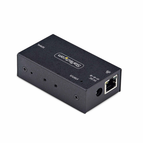 StarTech 1-Port Serial to Ethernet Adapter, IP Serial Device Server For RS232 Devices, Wall/DIN Rail Mountable, Metal Housing, RJ45 LAN to DB9 Serial Converter