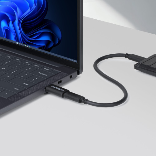 StarTech USB-A to USB-C Adapter, USB-A Male to USB-C Female Converter, USB 10Gbps, 5V 900mA, USB to USB C Adapter for USB-A Chargers/Hubs
