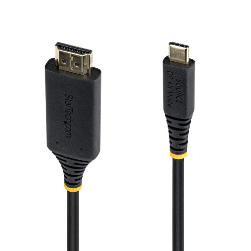 StarTech 10ft USB-C to HDMI Adapter Cable, Gripping HDMI Connector, 4K 60Hz, Thunderbolt Compatible, HDR, Uni-Directional Cord for MacBook, Dell, HP, Lenovo