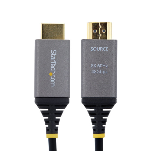 StarTech 10m (33ft) HDMI 2.1 Hybrid Active Optical Cable (AOC), CMP Plenum, 8K 60Hz, 48Gbps, Certified Ultra High Speed HDMI 2.1/2.0 Cable