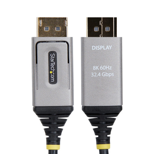 StarTech 20m (66ft) DisplayPort 1.4 Hybrid Active Optical Cable (AOC), CMP Plenum, 8K 60Hz, 32.4Gbps, Active DisplayPort Cable