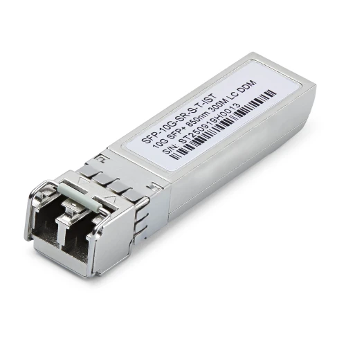 StarTech Version of Cisco SFP-10G-SR-S SFP+ Module, Industrial Temperature Range, 10Gbps, Multi Mode Fiber (MMF), 300m 984ft , LC Transceiver, 850nm