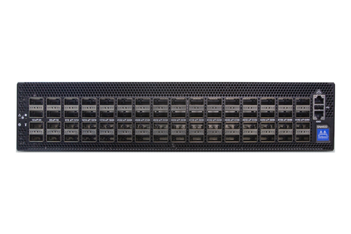 NVIDIA Spectrum-3 SN4600 100GbE Ethernet Switch - 64 QSFP28 ports, 2 power supplies (AC), P2C airflow, Cumulus Linux - 920-9N302-00F7-0C2