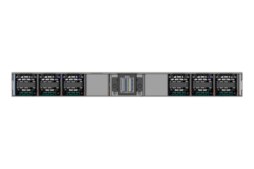 NVIDIA Spectrum-3 SN4700D 400GbE Ethernet Switch - 32 QSFP-DD ports, 48VDC busbar, C2P airflow, Cumulus Linux - 920-9N301-00RB-NC0