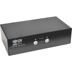 Eaton Tripp Lite Series 2-port Displayport KVM Switch With Audio, Cables And USB 3.0 Superspeed Hub - Access And Control 2 Computers With One KVM Switch;independent Audio Switching - B004-DPUA2-K