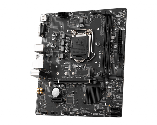 MSI PRO H410M-B Desktop Motherboard MSI PRO H410M-B Desktop Motherboard