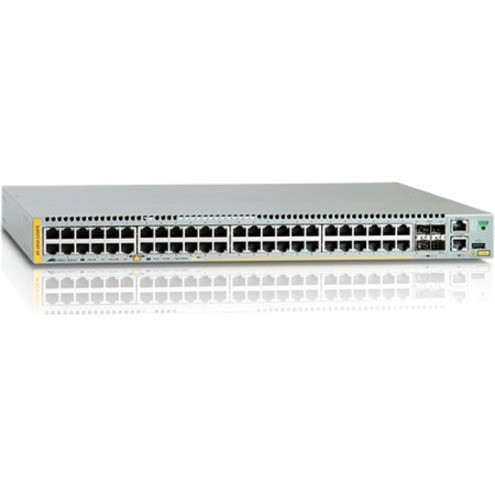 Allied Telesis 48 X 10/100/1000base-tx PoE+ Ports, 2 X SFP+ Ports, 2 X SFP+/stack Ports, 1 X Expansion Mod And Dual Hotswap Psu Bays Federal Version. 5 Year Ncp Support (start Date Is Shipment Date From Ati - Grace Period 90days) - AT-X930-52GPX-B95