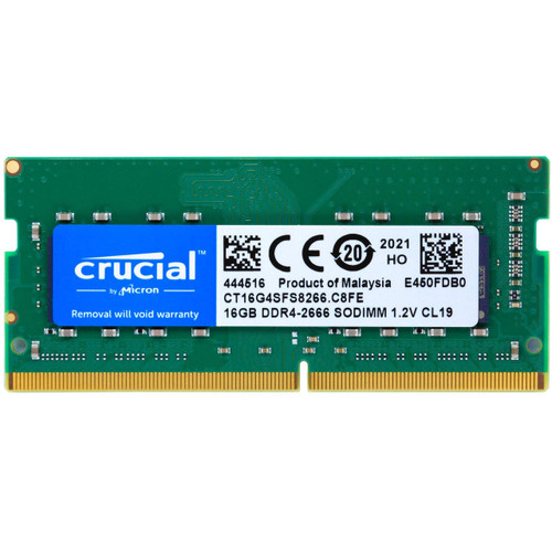 Micron 16GB DDR4 SDRAM Memory Module - CT16G4SFS8266.C8FB