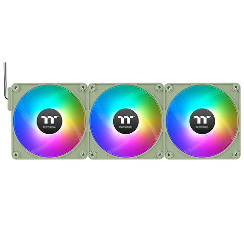 Thermaltake Ct140 Ex Reverse Argb Sync Pc Cooling Fan (3-Fan Pack) - Bumblebee - CL-F227-PL14BB-A