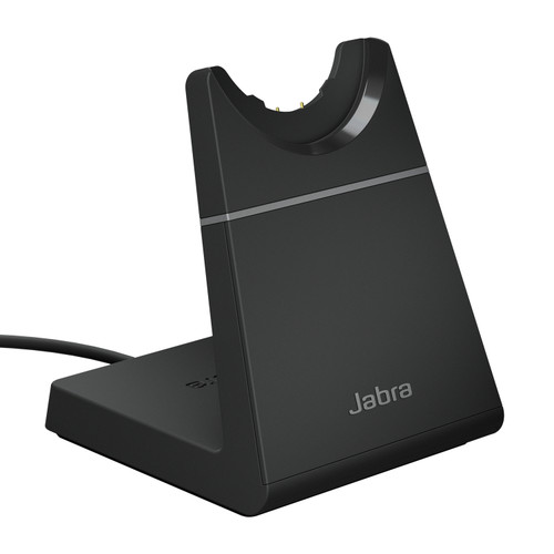 Jabra Evolve2 65 Deskstand USB-a, Black, The Charging Stand For Jabra Evolve2 65 Provides Easy And Convenient Charging And Storage At Your Desk. - 14207-55