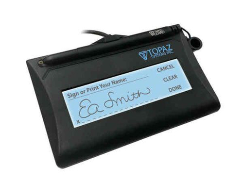 Topaz Siglite Lcd 1X5 (USB Backlit) Electronic Signature Pad - T-LBK460-HSB-R