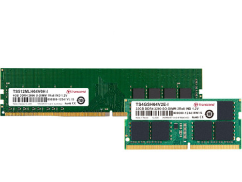 Transcend 16Gb Ddr4 3200 So-DIMM 1Rx8 2Gx8 Cl22 1.2V - TS2GSH64V2E