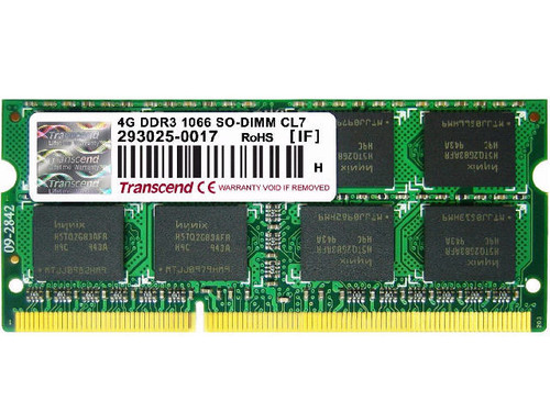 Transcend Ddr3 Sdram - 4 Gb - So DIMM 240-Pin - 1066 MHz - TS512MSK64V1N