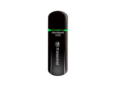 Transcend 16Gb Usb 2.0 Flash Drive (Jetflash 600, Black) - TS16GJF600