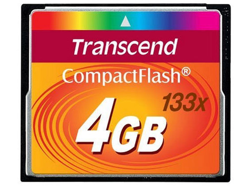 Transcend 4Gb Cf Card (133X) - TS4GCF133