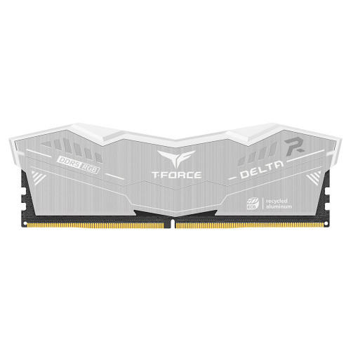 Teamgroup Delta RGB Eco DDR5 Desktop Memory Silver - FF2D564G6000HC38GDC01