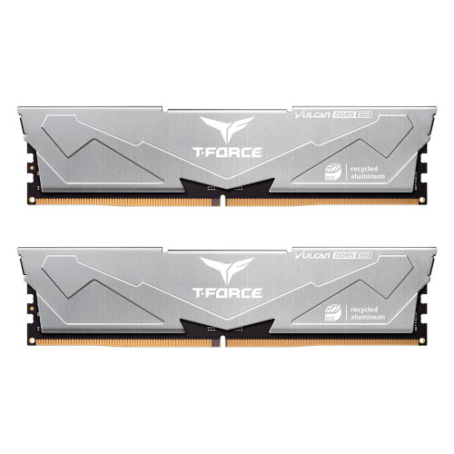 Teamgroup Vulcan Eco DDR5 Desktop Memory Silver - FLESD532G6000HC38ADC01