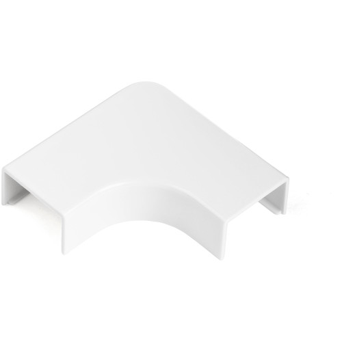 Startech 20 Cable Raceway L Connectors Compatible W/Cbmwwd1911 Raceways To Join Together At 90 Degree/Right Angles - Cable Management Accessories - Wiring Duct Fitting Flat L Type Lateral Elbow - 2.1In Width / 0.9In Height - CBMWWD1911L