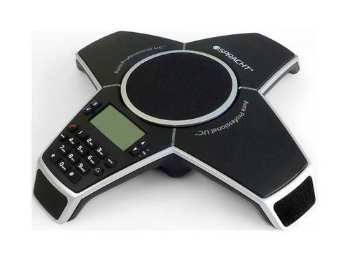 Spracht Aura Professional Full-Duplex Conference Phone Is Analog/Pstn, Plug And Play. It Comes With 6 Total Microphones For Clear Conversations For Small Or Large Conference Rooms To Make Sure You Are Heard On Far-End. Lcd - CP-3010