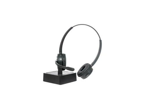 Spracht Zum Dual-Ear Bt Headset + Base Allows You To Make Calls With Any Bluetooth Device Like Your Smartphone Or Laptop With This Wireless, Binaural Headset. Up To 21 Hours Of Talk Time, Crystal Clear Voice, And Noise Canceling Mic - HS-2051