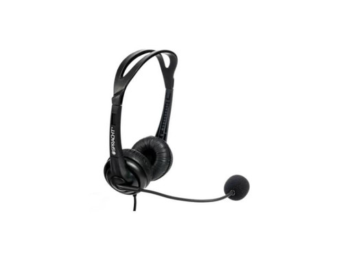 Spracht Zum 350B Stereo 3.5Mm 2.5Mm Headset 3.5 2.5Mm Pin Universal Multimedia Headset. Binaural Dual Ear Stereo Headset. For Mobile Phones Tablets Computers And Deskphone-Handsets With Audio Jack Headset Ports. Noise Canceling Microphone. - ZUM350B