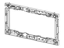 LG Wall Mount Center Frame For 4 Lsab/lsaa - WM-LC4