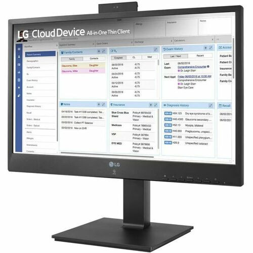LG 24 Lg Thin Client Aio Monitor, - Intel - Pentium - N6005 - 2ghz - Quad-core - 3.3ghz - 24inch - 1920 X 1080 - No Hard Drive / Installed Qty - Ddr4 - 16gb Ram - 2933mhz - No Hard Drive Capacity / Hdd Hdd - 24CR661W-BR