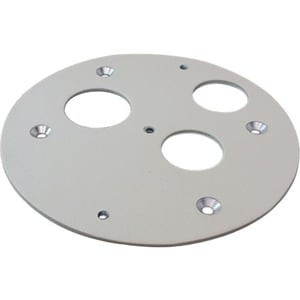 Hanwha Sbp-b-100p - Single Gang Box Converter Plate, (snv-6013, Snd-6011r, Scd-2080 -b -e -eb, Scd-2082, Scd-2080r, Scd-2042r, Scd-2022r, Scd-2020r, Scd-3080 -b, Scd-3083, Scd-5080, Scd-5082, Scd-5083, Scd-5083r), Ivory,hanwha - SBP-B-100P