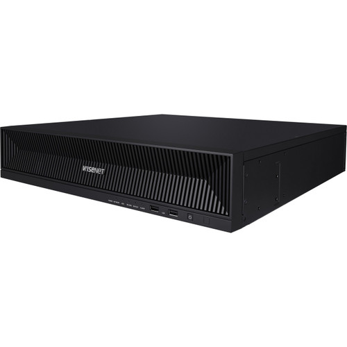 Hanwha 8k Nvr (Intel Based), 48tbraw, 64channels, h265, h264, mjpeg, 8fixedinternalsatahdds(10tbmaxperhdd), raid5&6, dualstreamrecording, wisestreamtechnology, hdmi/vgadualdisplay, 32mpresolution, webui2.0 - XRN-6410B2-48TB