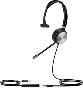 Teledynamic USB Wired Headset Mono - YEA-UH36-MONO-TEAMS