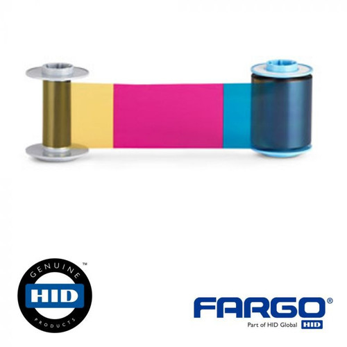Fargo Original Dye Sublimation, Thermal Transfer Ribbon - YMCFK Pack - 84514
