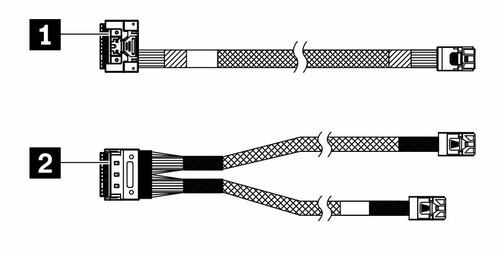 Lenovo Sr250 V3 Cff Raid/hba Cable Kit - 4Z57A88889